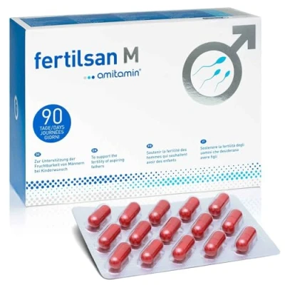 Abbildung von Amitamin fertilsan M Kapseln 90 Tage De/en/fr/it