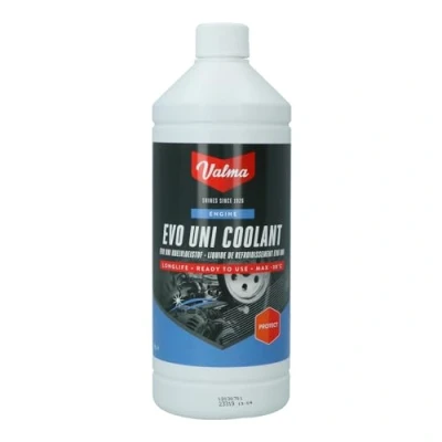 Abbildung von Valma W58 EVO Kühlerfrostschutz 1L ( 38C), Gebrauchsfertig Kühlmittel für Auto, Geeignet alle Marken, Kühlflüssigkeit gegen Frost und Korrosion.