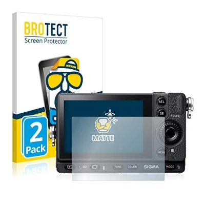 Abbildung von BROTECT Entspiegelungs Schutzfolie für Sigma FP (2 Stück) Matte Displayschutz Folie, Anti Reflex, Fingerprint