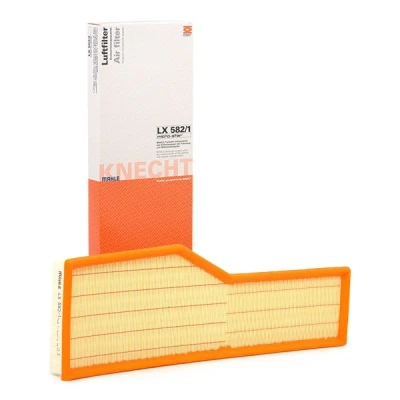 Abbildung von MAHLE ORIGINAL LX 582/1 Luftfilter 42,1 182 532,0 Filtereinsatz PORSCHE: 911 Coupe, Cabrio, Targa