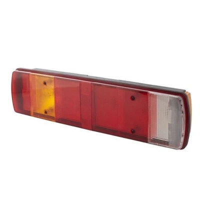 Abbildung von HELLA 2VP 008 205 031 Rückleuchte links, rechts P21W, R5W schwarz 12, 24 ohne Glühlampen mit Lampenträger