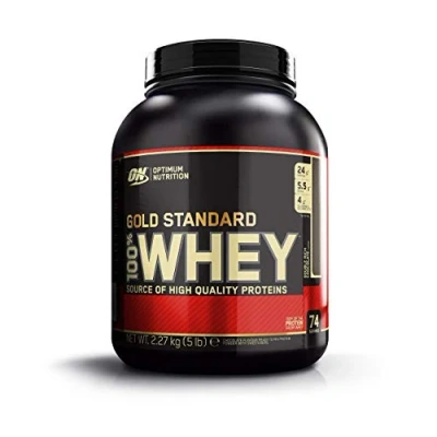 Abbildung von Optimum Nutrition 100% Whey Gold Standard (5lbs) Double Rich Chocolate, 2.273 kg