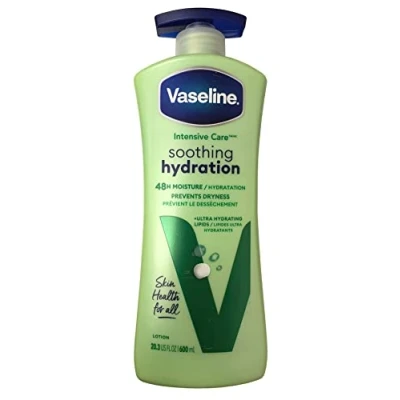 Abbildung von Vaseline Soothing Hydration With Pump Body Lotion 2 x 600 ml