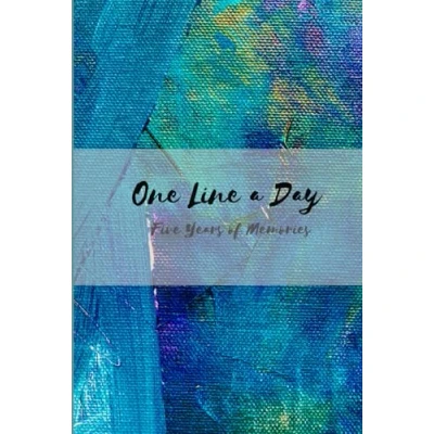 Abbildung von One Line a Day: Five Years of Memories: Blue Canvas 5 Year Journal, Daily Yearly Memory Journal