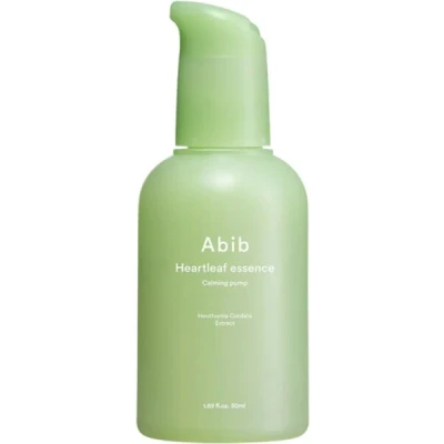 Abbildung von Abib Heartleaf Essence Calming PUMP Feuchtigkeitspflege, Größe: 50 ml,