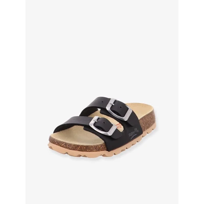 Abbildung von Superfit Jungen Fussbettpantoffel Pantoffeln, Schwarz 0000, 33 EU