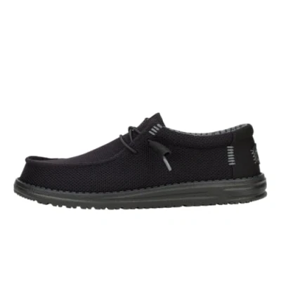 Abbildung von Heydude Wally Stretch SOX Bootsschuh, Herren, Größe: 44, black Schuhe