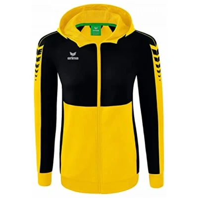Abbildung von Erima Fussball Teamsport SIX Wings Trainingsjacke, Damen, Größe: 40, Gelbschwarz