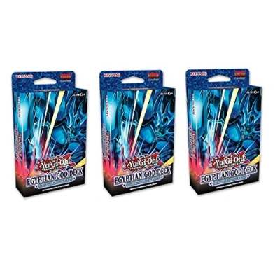 Abbildung von Yu Gi Oh! TRADING CARD GAME Ägyptisches Götter Deck 3er Set: Obelisk der Peiniger Deutsche Ausgabe