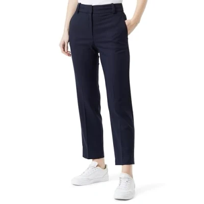 Abbildung von Tommy Hilfiger CORE Stoffhose, Damen, Größe: 40, Desert sky