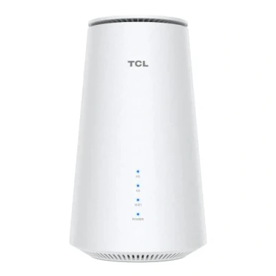 Abbildung von TCL LinkHub HH515V Home Station Router 5G Ultraschnell, Dualband, Gigabit, NFC, SIM Kartenunterstützung, Standard 3CA, Wi Fi 6, Hotspot für bis zu 256 Benutzer, eingebaute Antennen, weiß