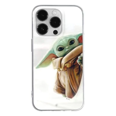 Abbildung von ERT GROUP Handyhülle für Apple iPhone 14 PRO MAX Original und offiziell Lizenziertes Star Wars Muster Baby Yoda 016 optimal an die Form des Handy angepasst, hülle aus TPU