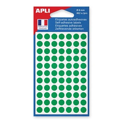 Abbildung von agipa 111831 Markierungspunkte, Durchmesser: 8 mm, rund, grün