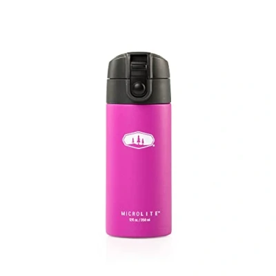 Abbildung von GSI Outdoors Erwachsene Unisex Microlite 350 FLIP thermoskanne, Rosa (Fuchsia), 12 OZ