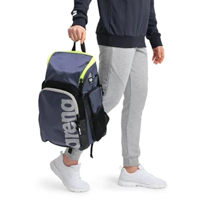 Abbildung von Arena Spiky III Backpack 35 Tagesrucksack, Größe: One Size, Navy neon yellow
