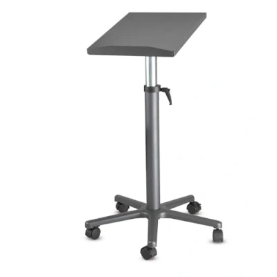 Abbildung von Maul Beamertisch MAULpro Tisch für Projektor und Beamer Stufenlos höhenverstellbarer Laptopständer Stabiler Sternfuß mit 5 Rollen Büromöbel Laptop, Notebook Tablet Anthrazit
