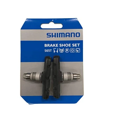 Abbildung von Shimano Bremsschuh für V Brake symetrisch S65T Paar, Schwarz