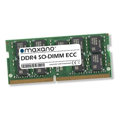 Abbildung von Maxano 32GB RAM kompatibel mit Synology DiskStation DS1821+ (PC4 21300 SO DIMM ECC Arbeitsspeicher)