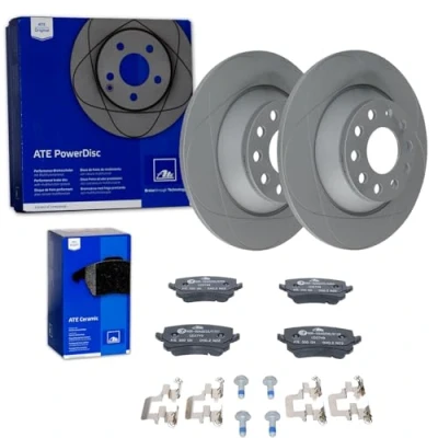 Abbildung von Generic ATE Bremsscheiben 256mm + CERAMIC Beläge vorne passend für Opel Astra G