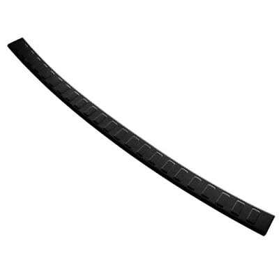 Abbildung von Aroba AR1239 PB Edelstahl Schwarz Pulverbeschichtet Ladekantenschutz kompatibel mit Seat Tarraco ab BJ. 1.2019&gt; passgenau Abkantung Farbe