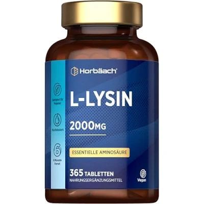 Abbildung von Horbaach L Lysin 2000 mg Tabletten