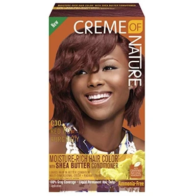 Abbildung von Creme of Nature Liquid Hair Color #30 Red Hot Burgundy by