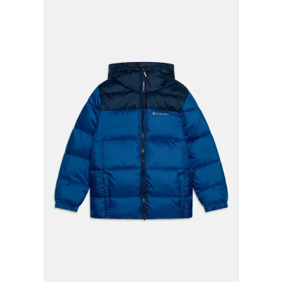 Abbildung von Columbia Puffect Hooded Unisex Winterjacke für Kinder, Größe: 116, Mountain blue