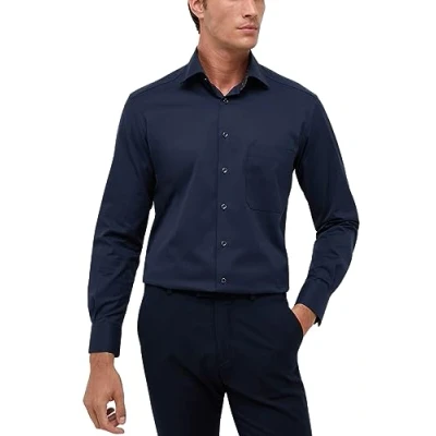 Abbildung von Eterna Original Shirt Comfort FIT Hemd, Herren, Größe: 40x65, Navy