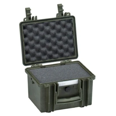 Abbildung von Explorer Cases 2214 Koffer Grün mit Schaumstoff