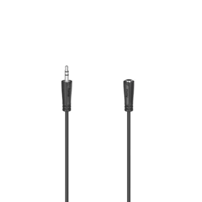 Abbildung von Hama Audio Verlängerungskabel, 3,5 mm Klinken Stecker Kupplung Klinkenkabel Kabel, Klinke, Klinke (500 cm)
