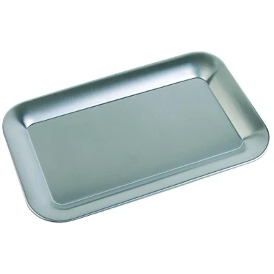 Abbildung von APS 30118 Serviertablett KAFFEEHAUS, 21,5 x 13 cm, Edelstahl, matt poliert, Rand eingerollt