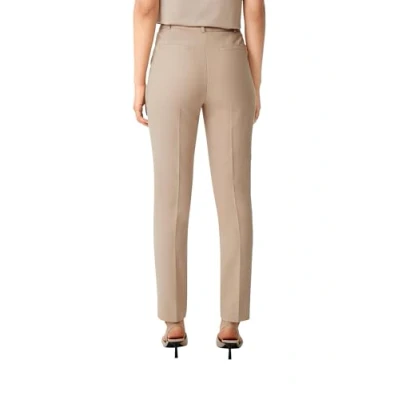Abbildung von comma SLIM MIT Geschlitztem SAUM Chino, Damen, Größe: 38, Beige