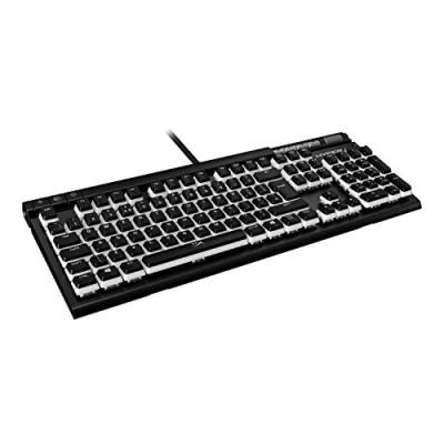 Abbildung von HyperX Pudding Tastenkappen Volltastenset ABS UK Layout OEM Profil Schwarz