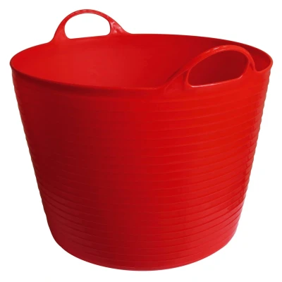 Abbildung von Kerbl Flexibler Trog FlexBag Rot 42 Liter