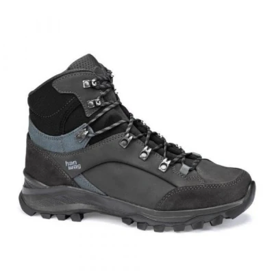 Abbildung von Hanwag Banks LL Hikingschuh, Herren, Größe: 44, Asphalt/dusk Schuhe