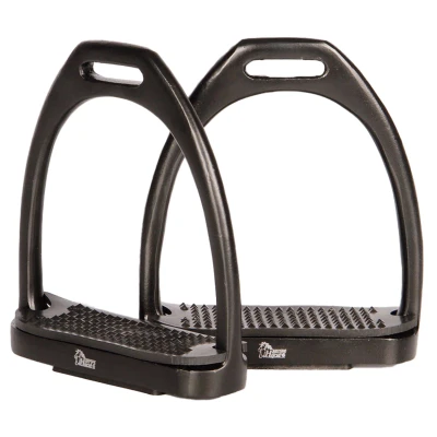 Abbildung von Harry&#039;s Horse Halterungen Aluminiumfarbe 12 Schwarz