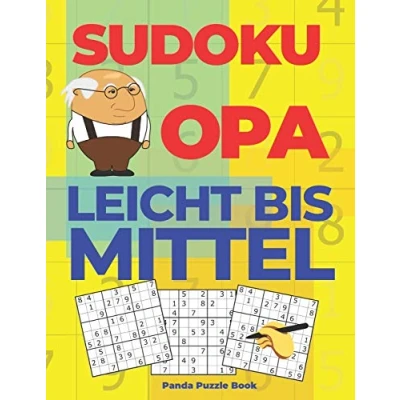 Abbildung von Sudoku Opa Leicht Bis Mittel: Denksport Für Senioren Rätselbuch Erwachsene
