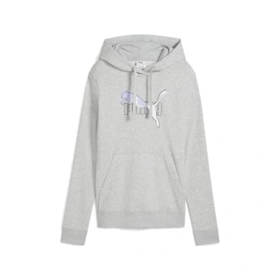 Abbildung von PUMA Unisex ESS Logo LAB Hoodie TR Kapuzenpullis, Light Gray Heather,