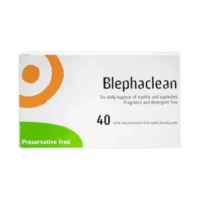 Abbildung von 40 Blephaclean Sterile Eyelid Wipes For Blepharitis Freepost by