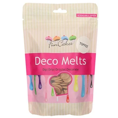 Abbildung von FunCakes, Deco Melts Toffee Geschmack, Nicht aromatisiert, 250 gramm