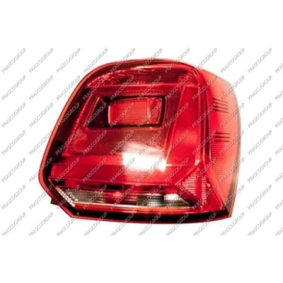 Abbildung von PRASCO VG0244153 Rückleuchte rechts weiß/rot ohne Lampenträger VOLKSWAGEN: Polo V Schrägheck