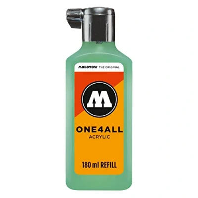 Abbildung von Molotow ONE4ALL Refill Acryl, Farbe 234 calypso mittel 180 ml, Nachfülltinte für Permanentmarker