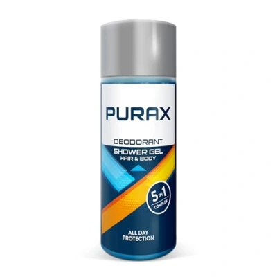 Abbildung von PURAX Deodorant Shower Gel 200ml, Duschgel mit 5in1 Complex
