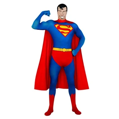 Abbildung von Rubie&#039;s Kostüm Superman Ganzkörperanzug, Original lizenziertes &#039;Superman&#039;
