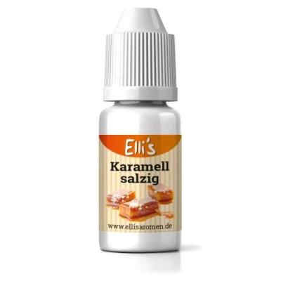 Abbildung von Ellis Aromen Karamell salzig NATURIDENTISCHES Lebensmittelaroma Für Speisen &amp; Getränke 10 ml