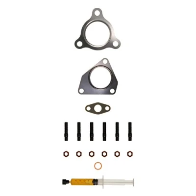 Abbildung von AJUSA JTC11487 Montagesatz, Lader with studs, syringe oil mit Dichtungen Montageanleitung AUDI: A4 B7 Avant, A6 C6 Limousine