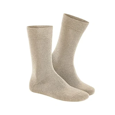 Abbildung von Hudson Herren Relax Cotton Druckfreier Bund Socken, Sisal 0783, 41/42