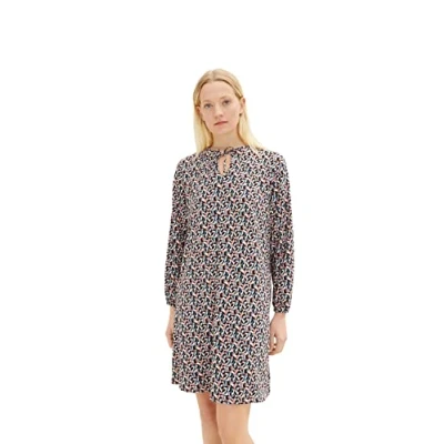 Abbildung von TOM Tailor Feminine Jerseykleid, Damen, Größe: 36, Multi coloured