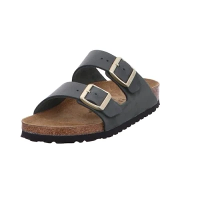 Abbildung von Birkenstock Pantolette flach, Damen, Größe: 41, Thyme Schuhe
