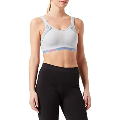 Abbildung von Triaction by Triumph Cardio Cloud Sportbh mit starker Stützkraft, Damen, Größe: 70F, Platinum